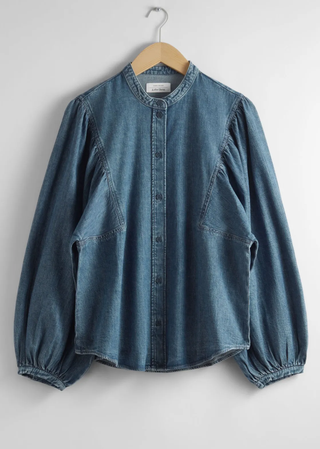 Puff-Sleeve Blouse
