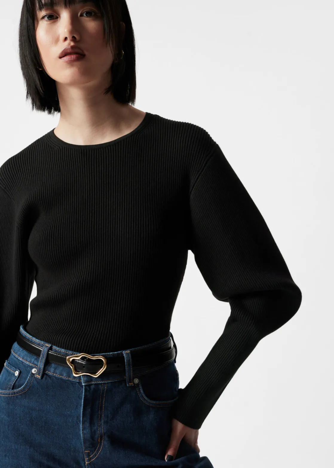 Rib-Knit Top