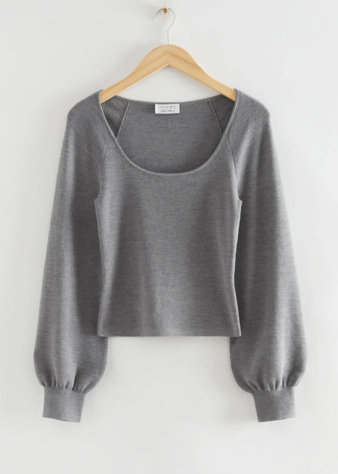 Slim-Fit Soft Knit Top