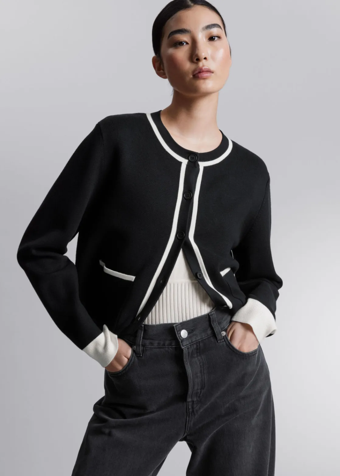Patch Pocket Cardigan