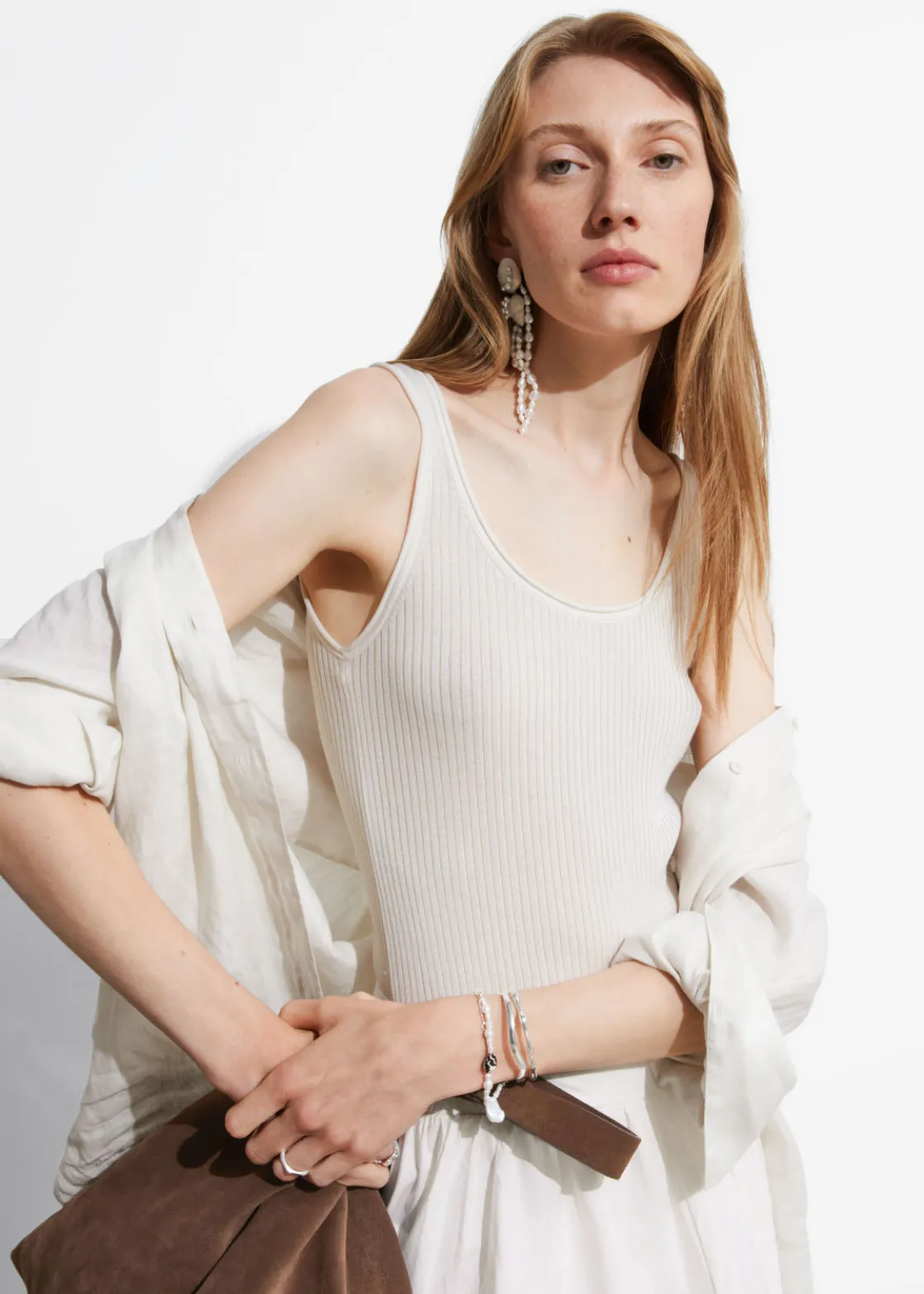 Rib-Knit Tank Top