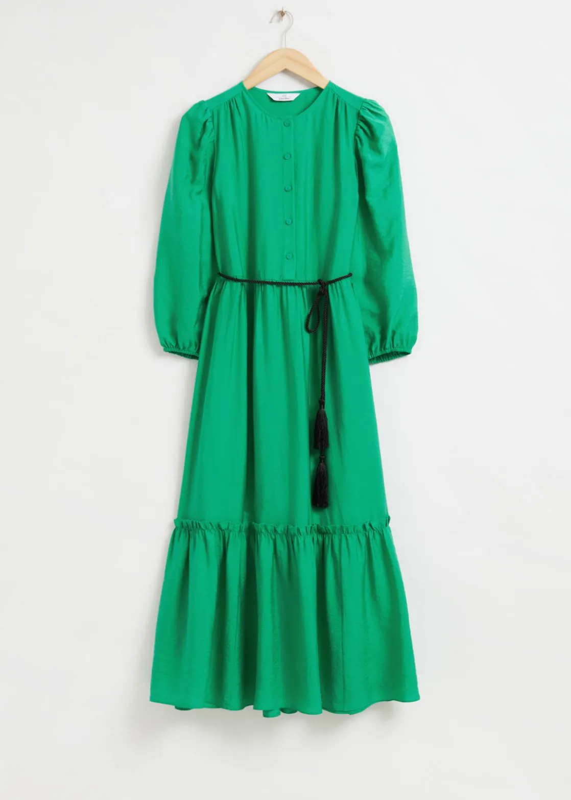 Tassel Belt Tunic Dress