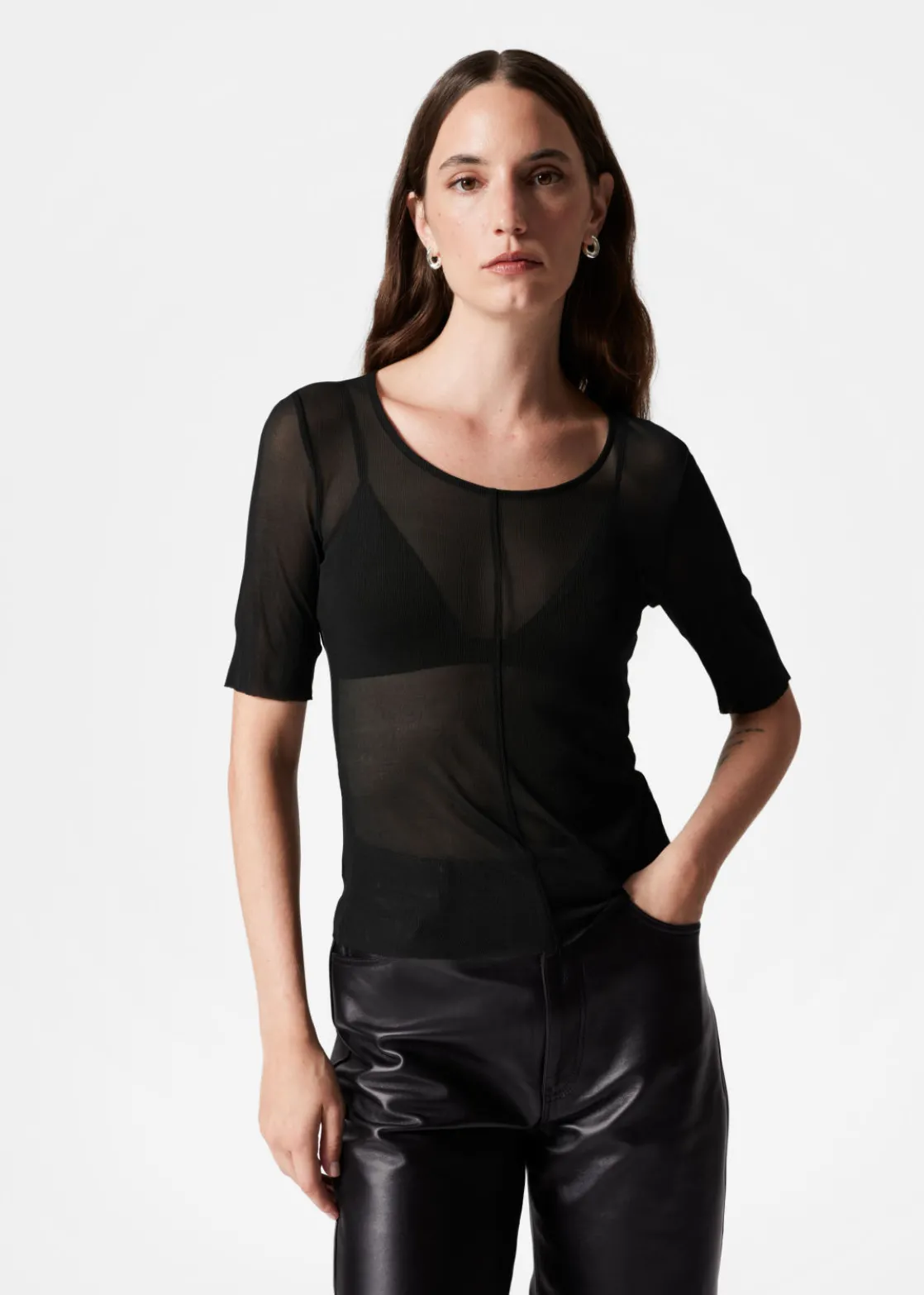 Sheer Silk Top