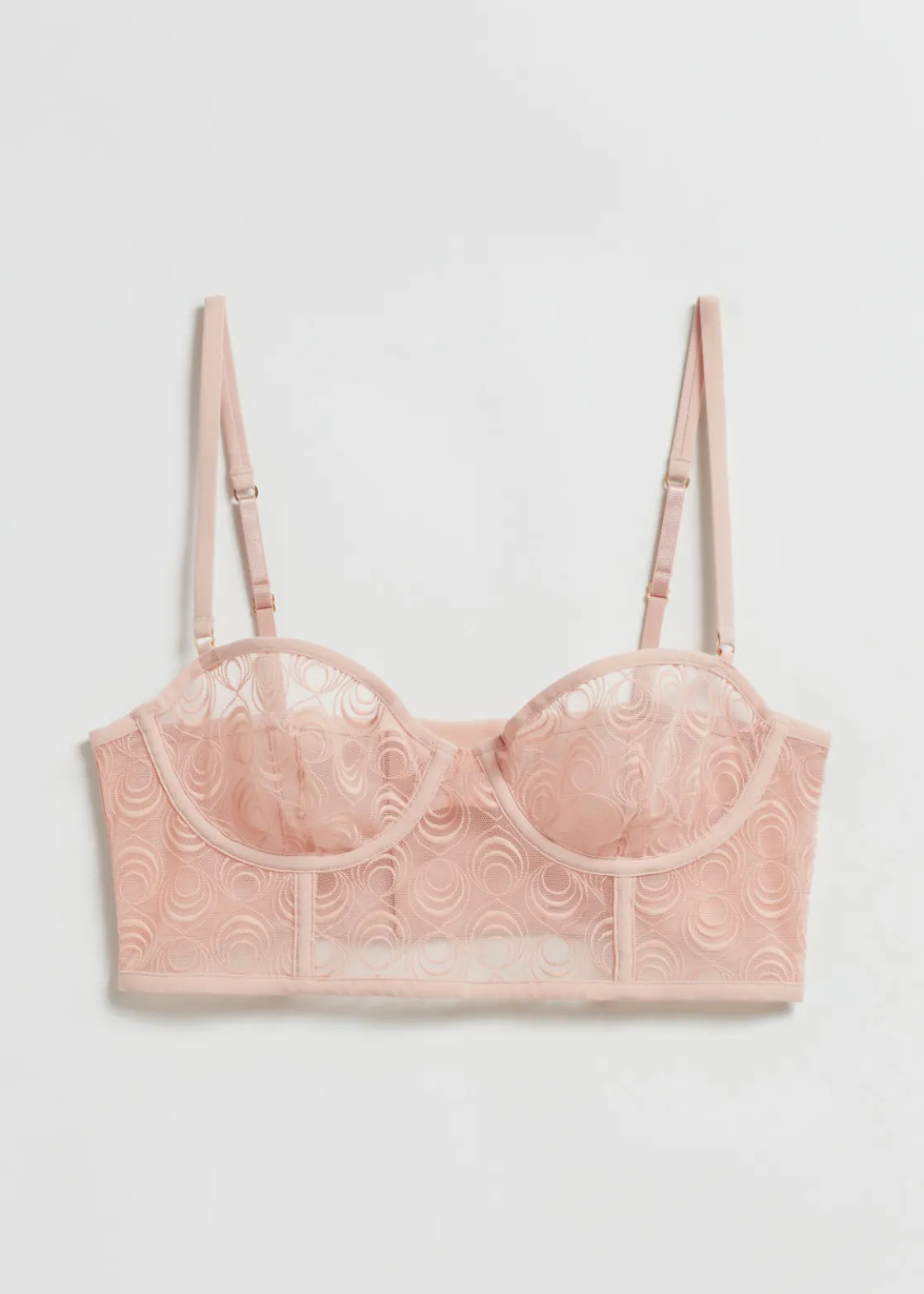 Lace Bustier Bra