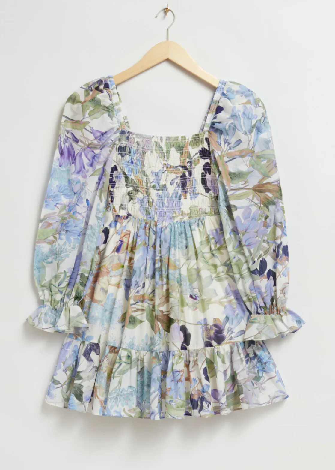 Smocked Mini Dress